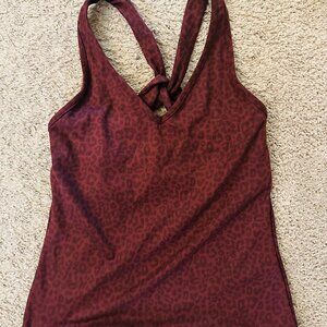 Everyday Yoga | Elevated Cheetah Support Tank | Medium